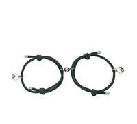 The For Lovers - Pulsera de aleación de succión de amor, solemne A, aros de rosas, talla única, Metal, No es una piedra preciosa