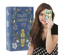 The Forager's Daughter Tarot Deck, juego de cartas de oráculo de 78 piezas, herramientas de adivinación mística para recuerdos de , adivinación divertida y orientación espiritual