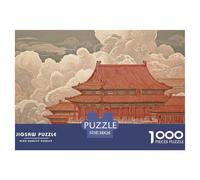 The Forbidden City in Beijing 1000 Pcs Stabiler Karton Puzzle Forbidden City Lebendige Bilder Kreatives Spiel Puzzles Als Geburtstagsgeschenke 38x26cm/1000pcs