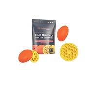 The Force Pedal Tfpb2 Ayuda de Entrenamiento de Golf, Unisex, Amarillo/Naranja
