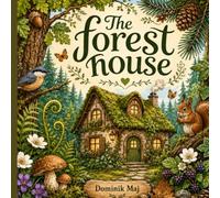 The Forest House: A Cozy Woodland Coloring Book for Adults: Bold and Easy Designs of Forest Animals, Plants, Mushrooms, Flowers, and Woodland Scenes for Relaxation