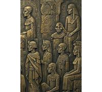 The Forgotten Assembly: Lined Journal for Creative Thought: Ancient Ceremonial Art Inspired by Lost Civilizations | 6 x 9", 110 Pages, Matte Finish