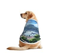 The Forgotten Kingdom Dog - Camiseta de malla transpirable para perros grandes y medianos, perfecta para el uso diario y ocasiones especiales