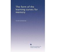 The form of the learning curves for memory