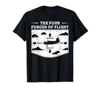 The Four Forces Of Flight Camiseta