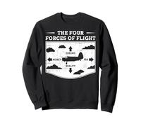 The Four Forces of Flight Sudadera