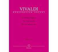 Die Vier Jahreszeiten - Solo Violin, 2 Violins, Viola and BC - SCORE
