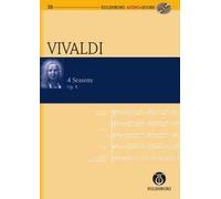 The Four Seasons Op. 8 Rv 269, 315, 293, 297 Poche+CD (Eulenburg Audio+score)
