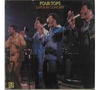 The Four Tops - Live & In Concert - Black label