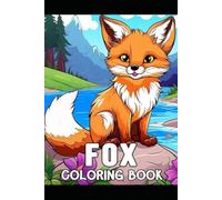 The fox colouring book