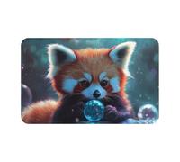 The Fox Playing With BubblesSobrnatural Symbols Black Printing - Toalla de playa de terciopelo de secado rápido con piel de melocotón de gran tamaño, 130 x 79 cm para adultos, toalla súper absorbente