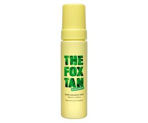 The Fox Tan - Rapid Banana Whip - acelerador del bronceado sin autobronceador, potenciador de melanina para rostro y cuerpo, para sol y solarium, 200 ml