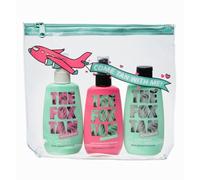 The Fox Tan - The Jet Setter - Set de 3 aceleradores de bronceado sin autobronceador para cuerpo y cara, set de bronceado con: Loción Rapid Elixir, Spray Rapid Mist, Spray Rapid Watermelon Shimmer