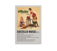 The Fratellis Costello Music Modern Ultra Clear Wall Decor Prints Decorative Posters Exquisite Art Decoration Suitable for Office Living Room And RoomUnframe-style12x18inch (30x45cm)