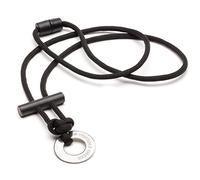 The Friendly Swede Collar de Paracord con Iniciador de Fuego - GARANTÍA DE por Vida (Negro)