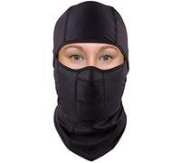 The Friendly Swede Pasamontañas Multiusos de Tejido Afelpado y elástico para Correr, Moto y Deportes de Invierno, Arctic - Juego de 1 Unidad, Color Negro, Talla Unica