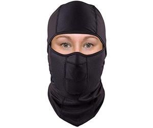 The Friendly Swede Pasamontañas Multiusos de Tejido Afelpado y elástico para Correr, Moto y Deportes de Invierno, Arctic - Juego de 1 Unidad, Color Negro, Talla Unica
