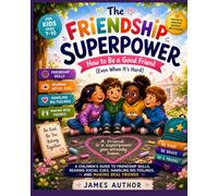 The Friendship Superpower: How to Be a Good Friend (Even When It’s Hard): A Children’s Guide to Friendship Skills, Reading Social Cues, Handling Big Feelings, and Making Real Friends