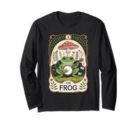 The Frog Diseño Tarot Rana Mágico Estilo Cottagecore Regalo Manga Larga