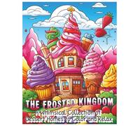 The Frosted Kingdom: A Whimsical Collection of Dessert Homes to Color and Relax (Bake Believe Homes Coloring Series)