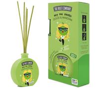 The Fruit Company Ambientador Mikado Manzana Verde 40 ml con Varillas Aroma Fresco Dulce y Ácido 0% Alcohol de Larga Duración para Hogar y Oficina