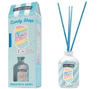 The Fruit Company Ambientador Mikado NUBE DE COLORES Candy Edition 40ml 0% Alcohol y con Extractos Naturales - Difusor Líquido con Varillas - Fragancia Duradera más de 60 días
