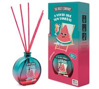 The Fruit Company Ambientador Mikado Sandía 40 ml - Varillas Difusoras, Fragancia Afrutada Dulce, Fórmula Sin Alcohol, Aroma Hogar Duradero