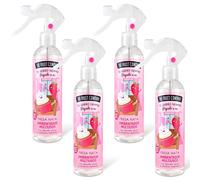 The Fruit Company - Ambientador Spray, Fresa Nata, Pack de 4 Unidades de 250ml (1000ml)