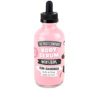 The Fruit Company - Body Sérum Corporal Antiestrías Crema Push Up para tus Caderas | Aroma FRESA NATA Ácido Hialurónico 120ml con Aceite de Rosas y Aceite de Coco