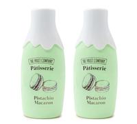 The Fruit Company Colonias Pâtisserie Pack 2 Unidades 40 ml | Lemon Pie, Caramel Latte, Pistachio Macaron o Cherry Pie | Eau de Toilette Gourmand Aroma Dulce Duradero (PISTACHIO MACARON)