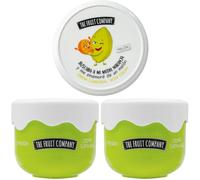 The Fruit Company Crema Corporal Efecto Seda 200 ml Pack 2 Unidades Body Milk Vegano Hidratante con Karité Vitamina E y Aromas Frutales (MELÓN)