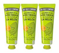 The Fruit Company Crema de Manos Melón Pack de 3ud con Aloe Vera y Camomila 50ml