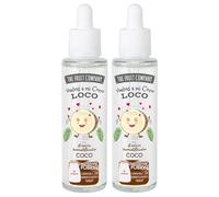 The Fruit Company Esencia para Humidificador 50 ml - Aromas Fresa Nata, Melón, Moras o Coco - Esencia Hidrosoluble Aromaterapia - Aroma Intenso para Difusor (Coco)
