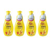 The Fruit Company Jabón de Manos Plátano - Pack 4x250ml | Aroma Dulce e Intenso, Hidratación Diaria, Ideal para Toda la Familia