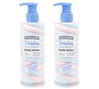 The Fruit Company Loción Corporal + Hidratación Intensiva Dual Effect + Gel & Crema con Ácido Hialurónico + Textura Ligera No Grasa + Aroma Dulce + 200 g (Piel Suave y Glow Diario) (NUBE COLORES)