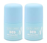 The Fruit Company Pack 2 Desodorantes Nube de Colores Marshmallow Roll On 50 ml | Antitranspirante con Alantoína Calmante | Aroma Dulce y Suave | Protección Contra Sudor y Mal Olor | Uso Diario