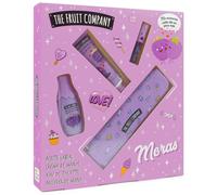 The Fruit Company Set Pack Regalo Moras, Aceite Labial, Crema de Manos, Colonia Eau de Toilette, Neceser de Mano. Edición Navidad.