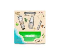 The Fruit Company Set Regalo Summer Coco | Pack con Aceite Labial, Crema de Manos, Colonia Eau de Toilette y Neceser | Edición Verano