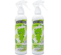 The Fruit Company Spray Hogar Osito de Gominola 200 ml Pack 2 Unidades Ambientador Multiusos Absorbe Olores Apto para Tejidos con Aroma Dulce y Frutal