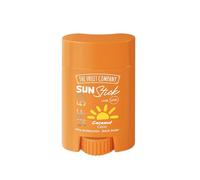 The Fruit Company Sun Stick Invisible SPF 50, Protector Solar en Stick, Aroma Coco, para Cara y Cuerpo, Resistente al Agua, 20 g