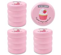 The Fruit Company Vela Perfumada Fresa Nata Lata Michelin Aroma Dulce Gourmand - Cera Vegetal con Mecha de Algodón - Pack 3 x 150 g (Ambiente Acogedor y Duradero)