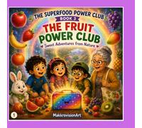The Fruit Power Club for Kids: A magical fruit adventure filled with mystery, laughter, discovery, recipes, games, and 35+ delicious fruits! (The Superfood Power Club for Kids)