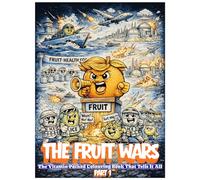 The Fruit Wars: The Vitamin-Packed Colouring Book That Tells It All -Part 1-
