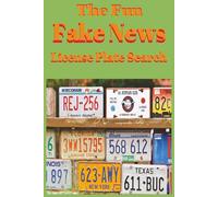 The Fun Fake News License Plate Search: License Plate Search Puzzle | Brain games for Seniors, Adults & Teens | Perfect fun 60 puzzles with solutions ... of relaxation | Engaging & Challenging Fun