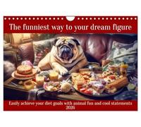 The funniest way to your dream figure (Wall Calendar 2026 DIN A4 Landscape), CALVENDO 12 Month Wall Calendar