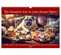 The funniest way to your dream figure (Wall Calendar 2027 DIN A3 landscape), CAL