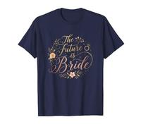 The Future Is Bride Bridal Shower & Bachelorette Party Bride Camiseta