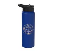 The Future Is Bride Bridal Shower & Bachelorette Party Bride Stainless Steel Insulated Water Bottle