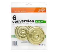 The FW 1360 Tapa de Metal del Oro de 100 cm Bolsa de 6