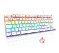 The G-Lab Clavier Gaming Mcanique TKL Switch Red - Effets de rtroclairage - Blanc